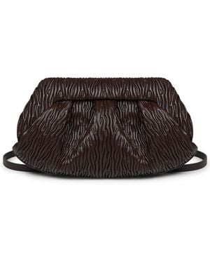 THEMOIRÈ Clutch "Bios" - Brown