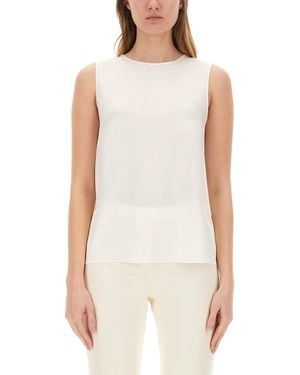 Theory Georgette Top - White