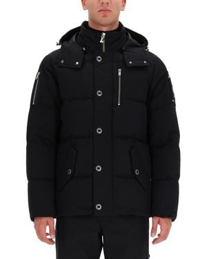 Moose Knuckles Quilted Puffer Jacket - Black
