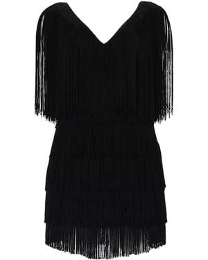 MICHAEL Michael Kors Mini Abito Con Frange - Black