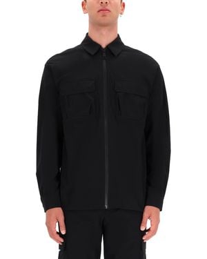 Versace Jeans Couture Zippered Shirt - Black