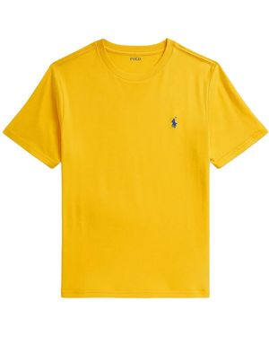 Polo Ralph Lauren T-Shirt With Logo - Yellow