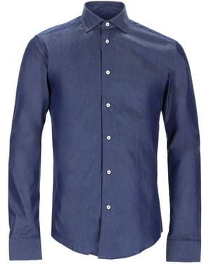 Brian Dales Camicia - Blue