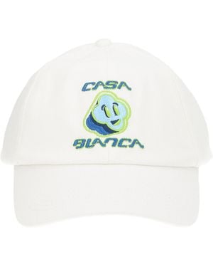 CASABLANCA Baseball Hat With Logo - White