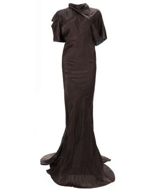 Rick Owens Elegant Mini Gown - Black