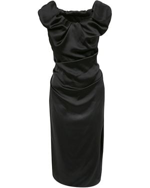 Vivienne Westwood Ginnie Amber Dress - Black