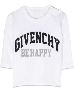 Givenchy Ml Logo Sentence T Shirt - White