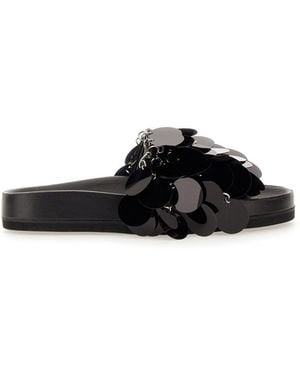 Rabanne Sparkle Sandal - Black