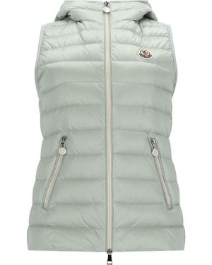 Moncler Gilet "Glygosse" Con Logo - Green