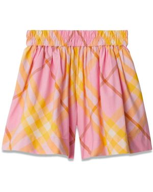 Burberry Kg4 Marcy B Chk - Pink