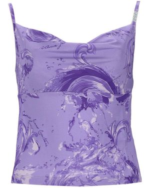 Versace Jeans Couture Top - Purple