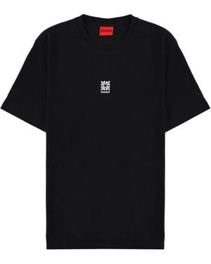 HUGO Crew Neck T-Shirt - Black