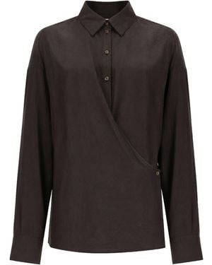 Lemaire Camicia "Twisted" - Black