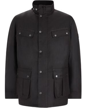 Barbour Giacca Cerata "Duke" - Black