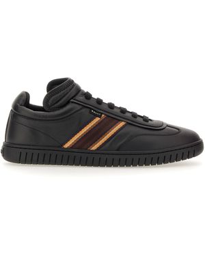 Bally Sleek Logo Trainers For - Black