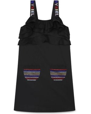 Sonia Rykiel Vestito Con Bretelle - Nero