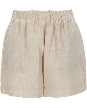 120% Lino Shorts - Natural