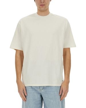 AMISH Cotton T-Shirt - White