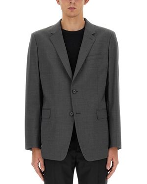 Theory Tailored Single-Breasted Jacket - Grey
