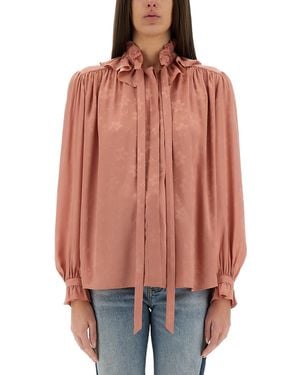 Chloé Blusa Fluida - Rosso