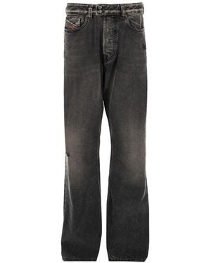 DIESEL Distressed Jeans - Grey