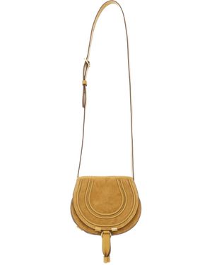 Chloé Chloã "Saddle Marcie" Bag Small - Metallic