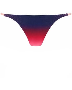 CASABLANCA Slip Bikini Aubergine Gradient - Blue