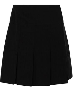 Our Legacy Girdle Skirt Techflax - Black