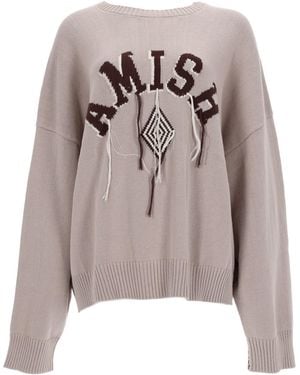 AMISH Jersey With Logo - Multicolor