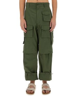 Engineered Garments Pantalone "Fa" - Verde