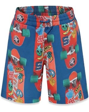 Stella McCartney Fabric Bermuda Shorts - Blue