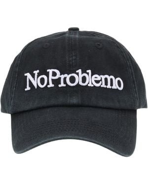 No Problemo Cappello Da Baseball Con Logo - Black