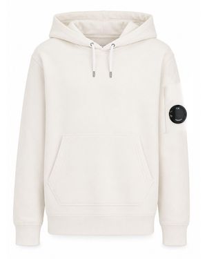 C.P. Company C. P. Company Sweatshirts Sweat Hooded - White