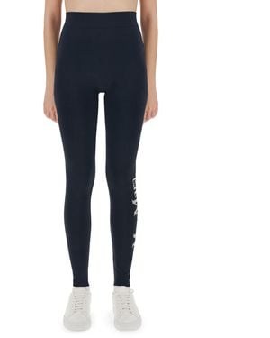Max Mara Max Mara Leggings "Basilea" - Blue