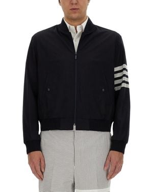 Thom Browne Wool Bomber - Black
