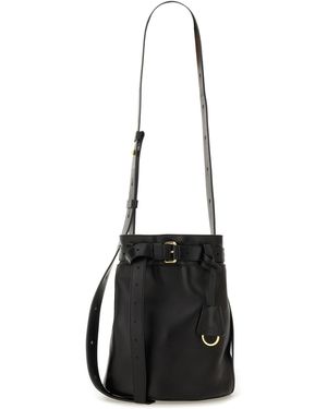 Moschino "Tie Me" Bucket Bag-Donna - Nero