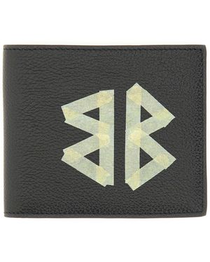 Balenciaga Bi-Fold "Cash" Portfolio - Black