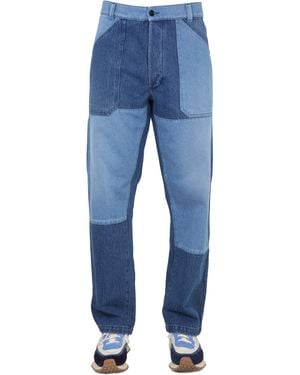 Etro Mid Rise Jeans - Blue