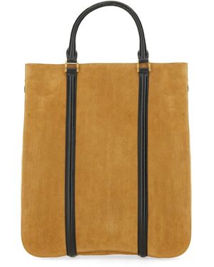 Ami Paris Borsa Tote "Paris Paris North South" - Neutro