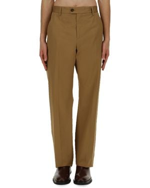 McQueen Logo Trousers - Natural