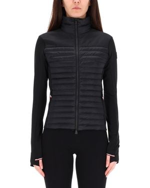 Moncler Padded Cardigan Jumper - Black