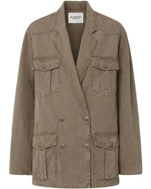 Isabel Marant Denim Jackets - Green