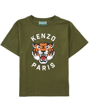 KENZO T-Shirt "Tiger" - Green