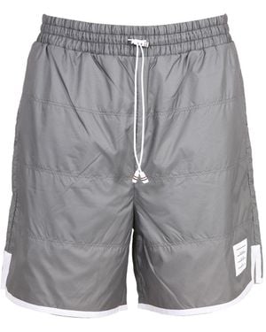 Thom Browne Sporty Ripstop Bermuda - Grey
