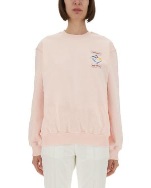 CASABLANCA Montagne Sportif" Sweatshirt - White