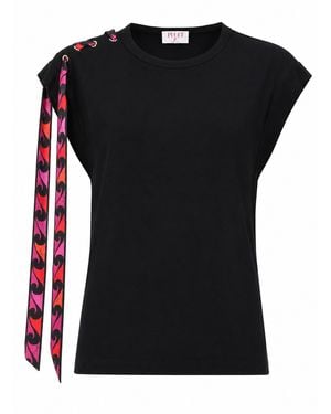 PUCCI T-Shirt "Iride" - Black