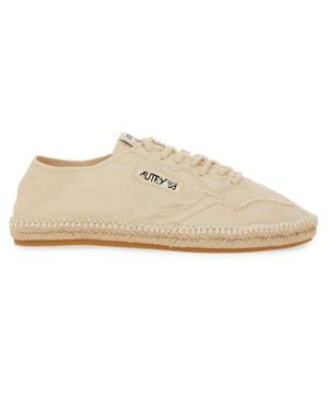 Autry Espadrillas Low Canvas Sneakers - Natural