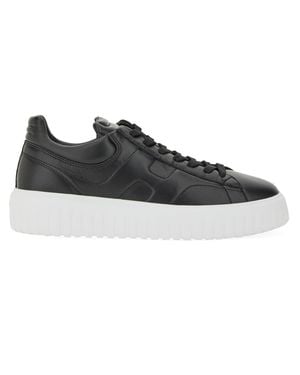 Hogan H-Stripes Sneaker - Black
