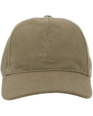 Saint Laurent Cappello Da Baseball Cassandre - Natural