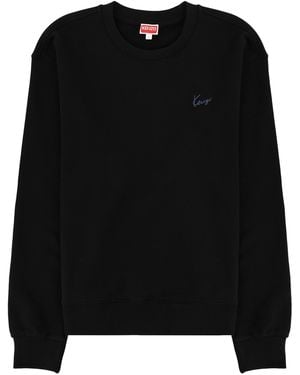KENZO Felpa Con Logo - Black